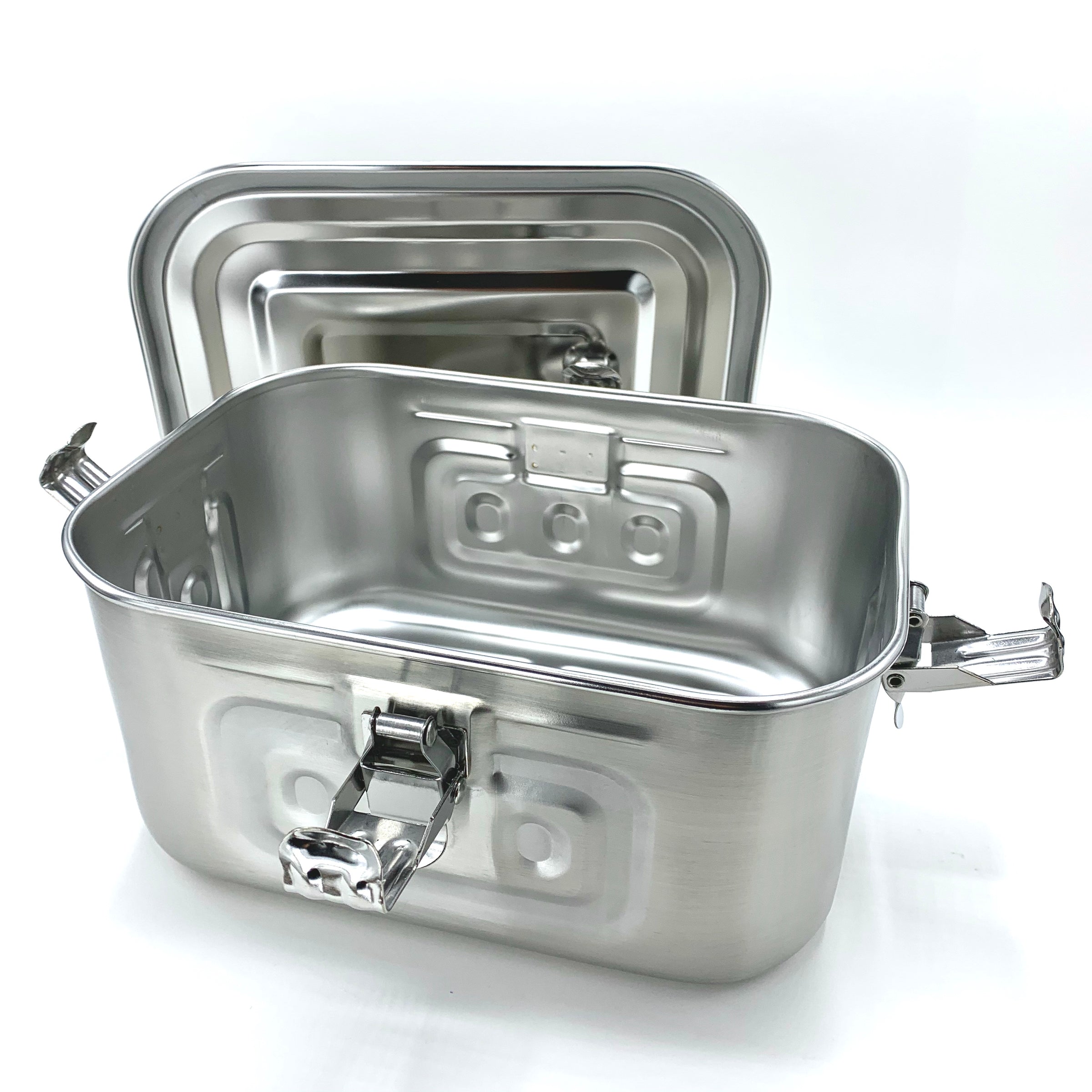 Rectangle Stainless Steel & Silicone Food Container