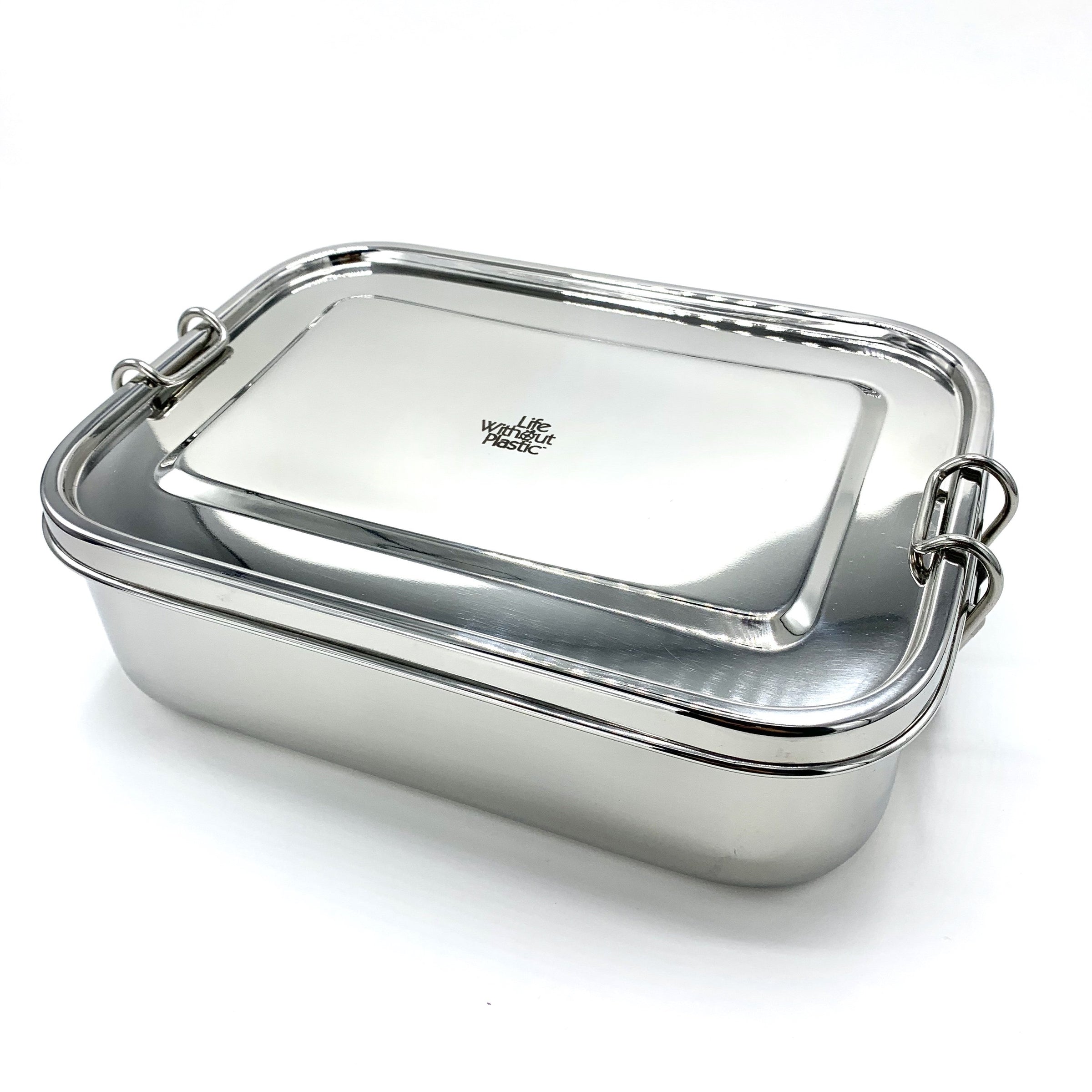 Stainless Steel Airtight Rectangular Storage Container - 4 L - for
